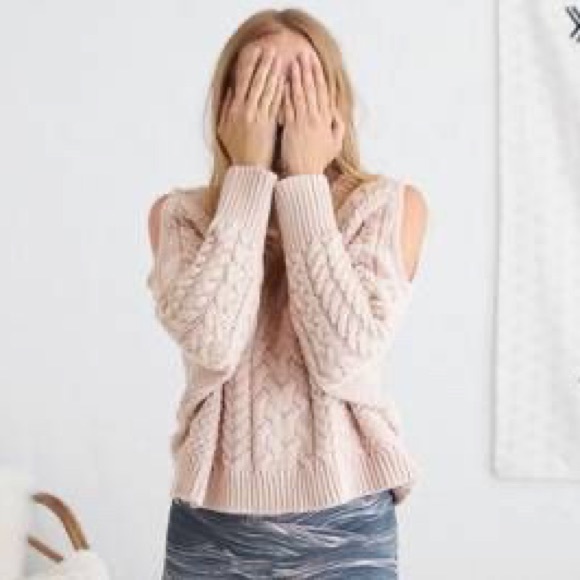 Cold Shoulder Sweater